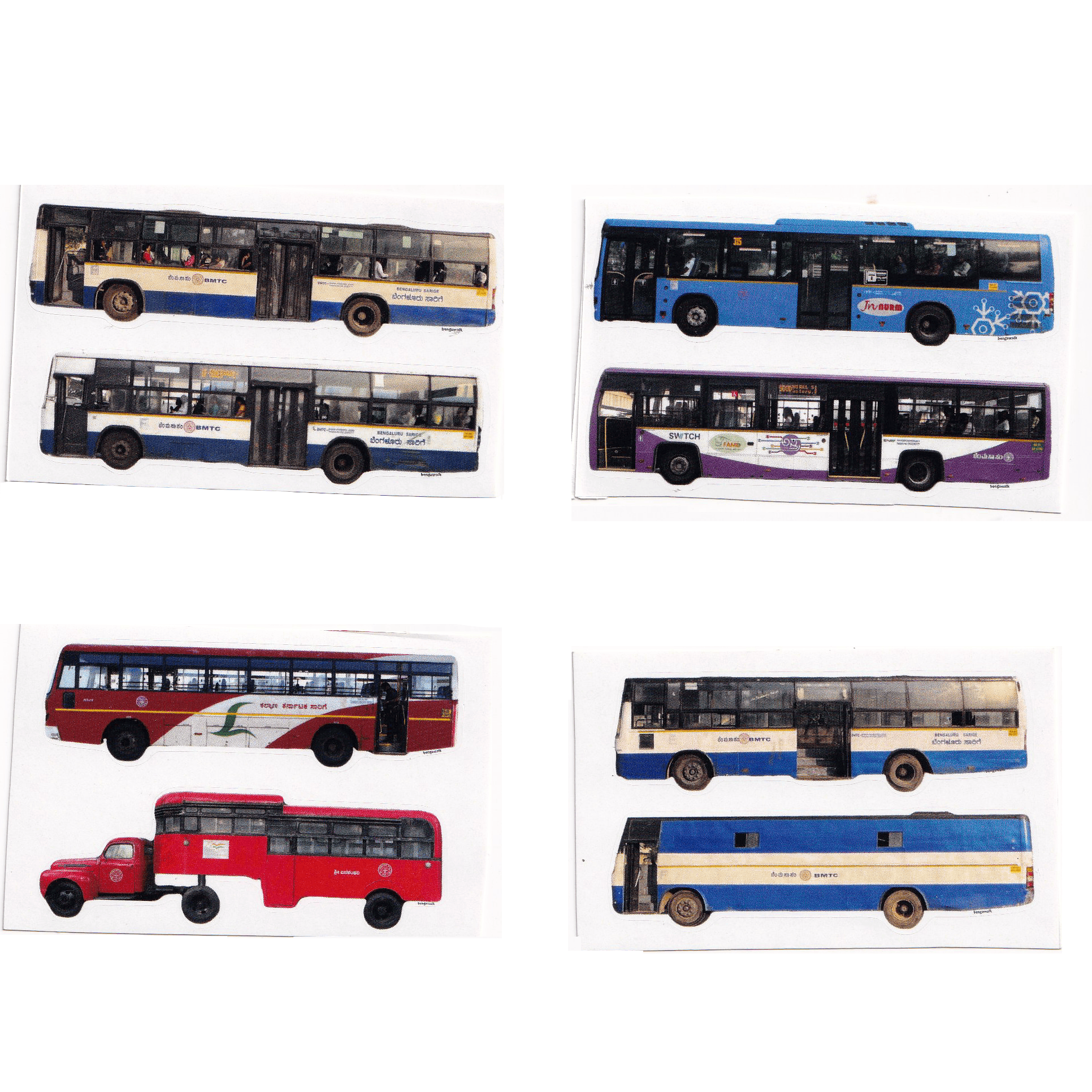 Bengaluru Bus Stickers