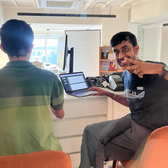 The Bengawalk team at work